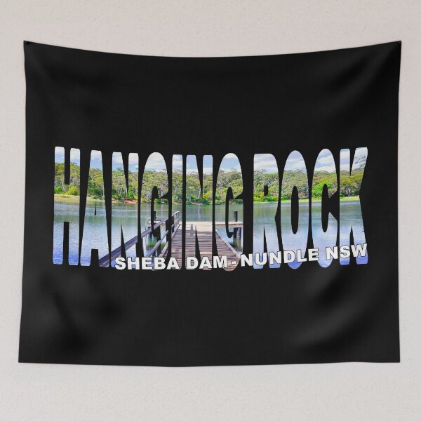 Item preview, HANGING ROCK Sheba Dam Nundle NSW - Campground Jetty Australia designed and sold by Adam Gormley.