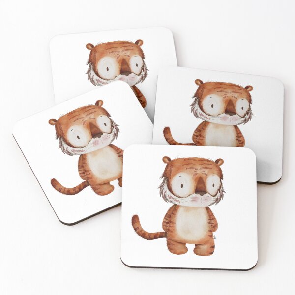 Item preview, Cute watercolor tiger designed and sold by Armyhu.