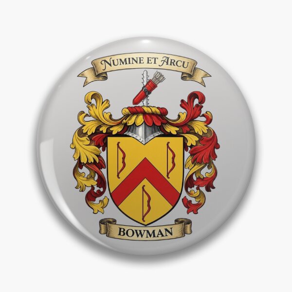 Item preview, The Bowman Family Coat of Arms designed and sold by BagTown Clans.