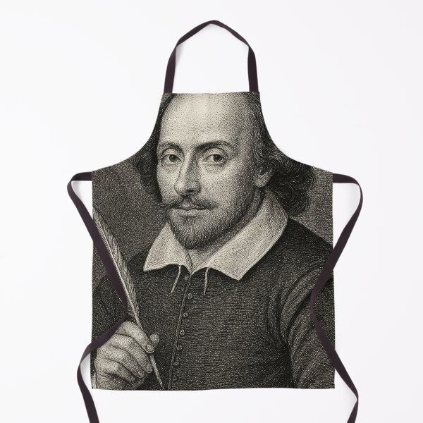Item preview, William Shakespeare Portrait – Vintage Engraving Style Art Print designed and sold by DiamondSkyShirt.