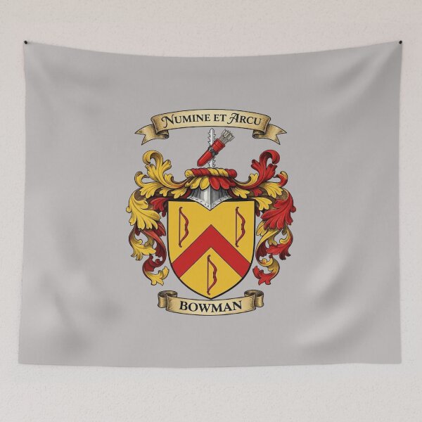 Item preview, The Bowman Family Coat of Arms designed and sold by BagTown Clans.