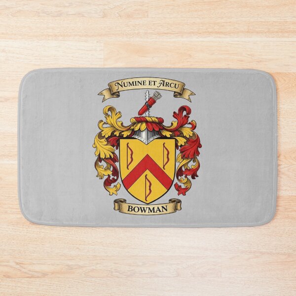 Item preview, The Bowman Family Coat of Arms designed and sold by BagTown Clans.