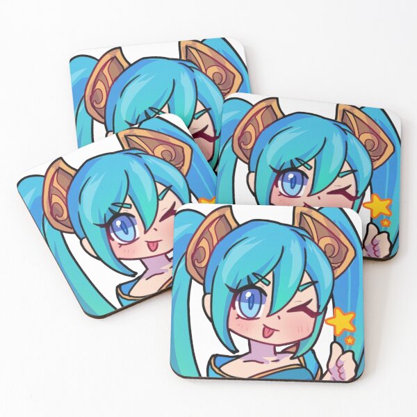 Artikelvorschau, Chibi Sona Daumen hoch League of Legends entworfen und verkauft von KomiArts.