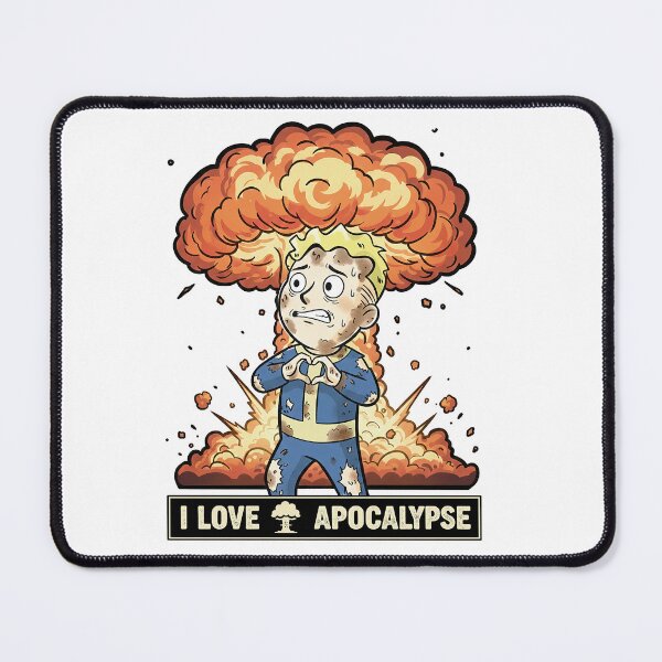Item preview, Everything is Fine Post-Apocalypse Heart designed and sold by raider111111111.
