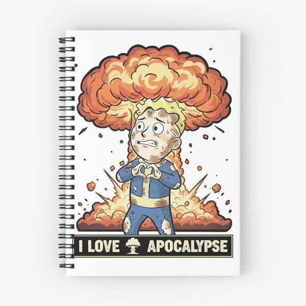 Item preview, Everything is Fine Post-Apocalypse Heart designed and sold by raider111111111.