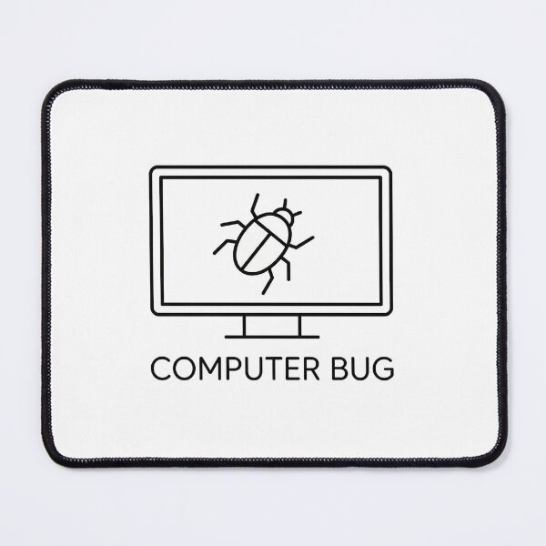 Item preview, Minimalist Computer Bug - Software Engineer Line Art Joke designed and sold by Tamer ⭐⭐⭐⭐⭐.