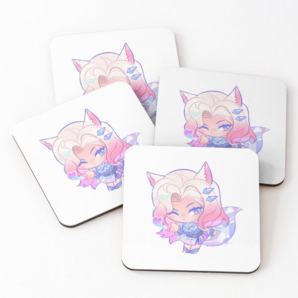 Artikelvorschau, KDA Chibi Ahri League of Legends entworfen und verkauft von KomiArts.