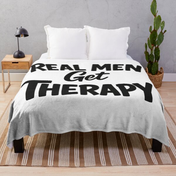 Item preview, Real Men Get Therapy Item designed and sold by WinnifredH.