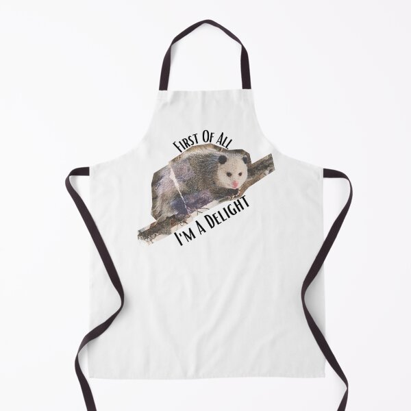 Item preview, First Of All I'm A Delight, Sarcastic Angry Opossum designed and sold by LuveraxArt.