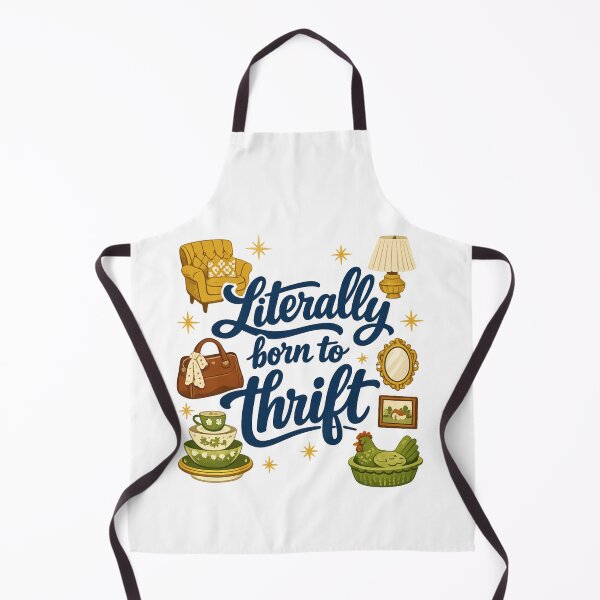 Item preview, Literally Born To Thrift, I’d Rather Be Thrifting designed and sold by faridman.