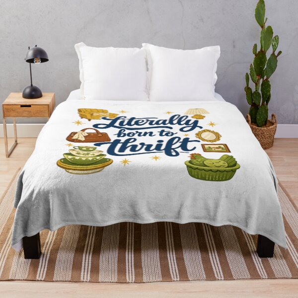 Item preview, Literally Born To Thrift, I’d Rather Be Thrifting designed and sold by faridman.