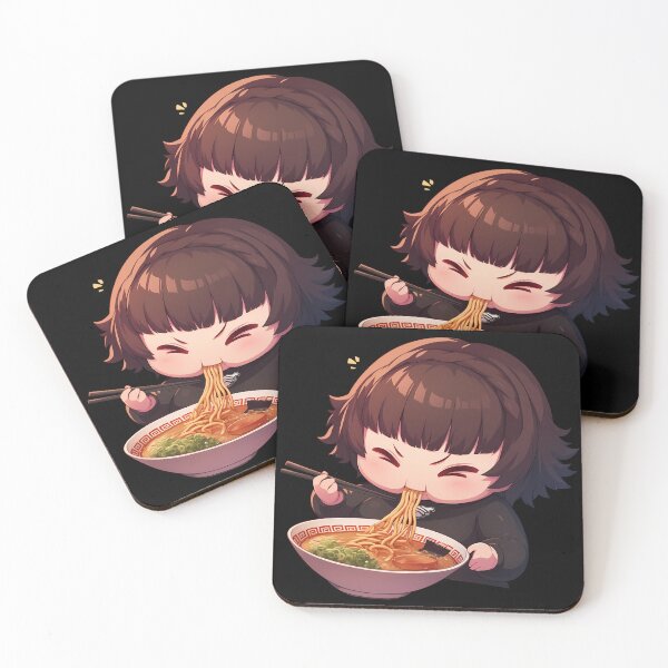 Item preview, Ryuji Sakamoto Persona 5 Kawaii Ramen Chibi designed and sold by mildaclairmo.