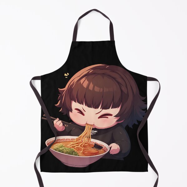 Item preview, Ryuji Sakamoto Persona 5 Kawaii Ramen Chibi designed and sold by mildaclairmo.