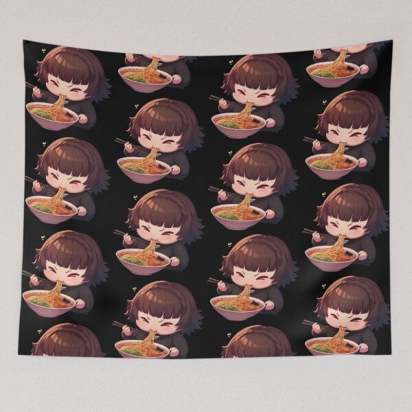 Item preview, Ryuji Sakamoto Persona 5 Kawaii Ramen Chibi designed and sold by mildaclairmo.