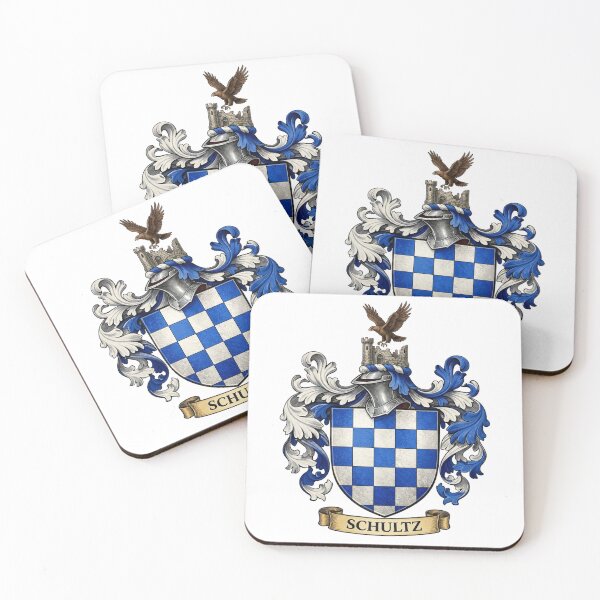 Item preview, The Schultz Family Coat of Arms designed and sold by BagTown Clans.