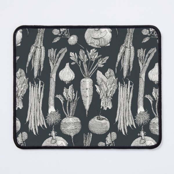 Item preview, farmer's market vegetables black gunmetal designed and sold by scrummy.