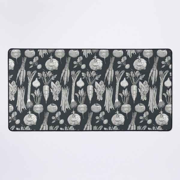 Item preview, farmer's market vegetables black gunmetal designed and sold by scrummy.