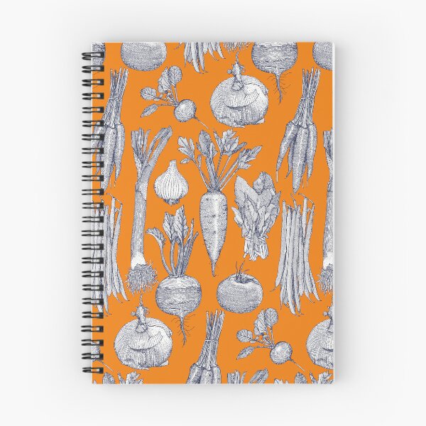 Item preview, farmer's market vegetables navy blue satsuma designed and sold by scrummy.