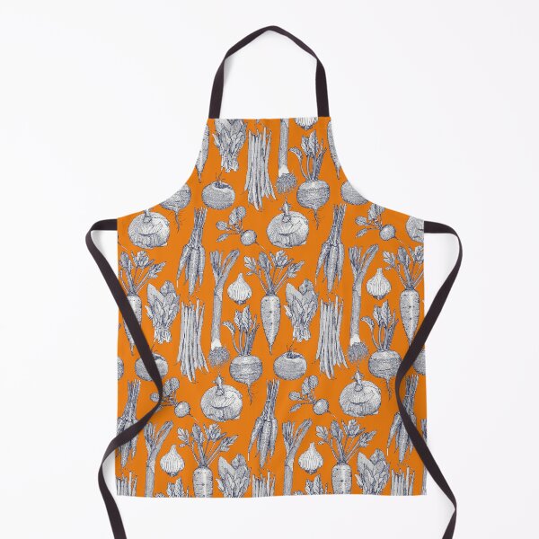 Item preview, farmer's market vegetables navy blue satsuma designed and sold by scrummy.