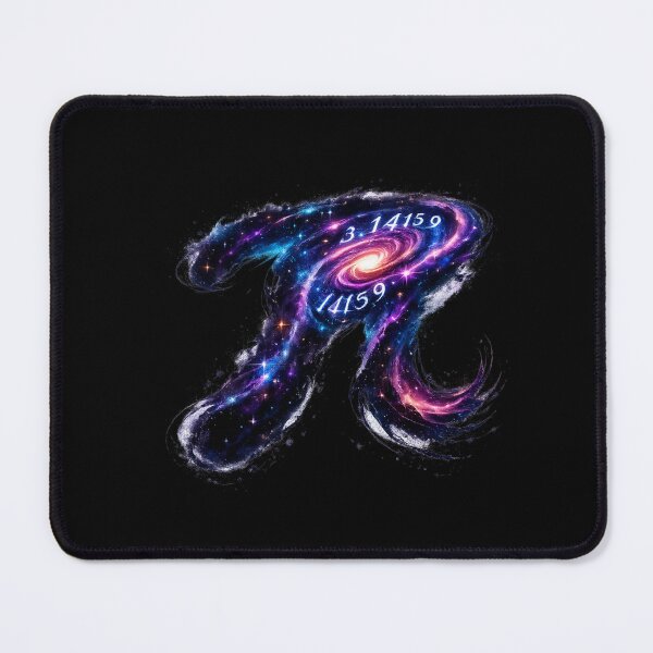 Item preview, Cosmic Galaxy Pi Symbol Math Lover Gift Space Aesthetic designed and sold by PunchDrop.