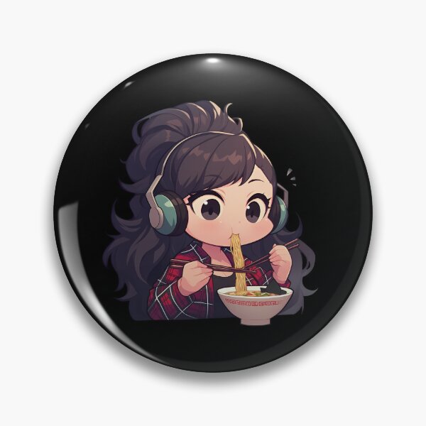 Item preview, Justine Caroline Persona 5 Kawaii Ramen Chibi designed and sold by mildaclairmo.