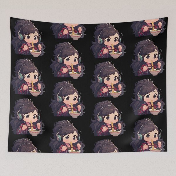 Item preview, Justine Caroline Persona 5 Kawaii Ramen Chibi designed and sold by mildaclairmo.