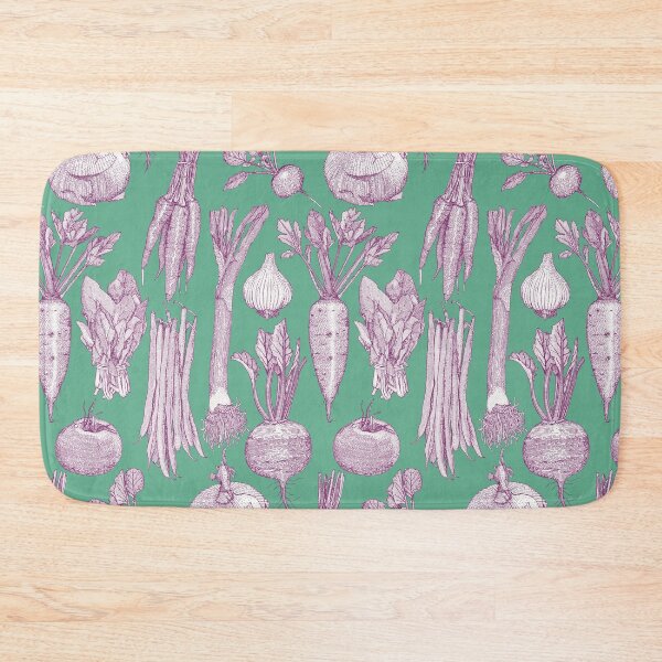 Item preview, farmer's market vegetables purple peppermint designed and sold by scrummy.