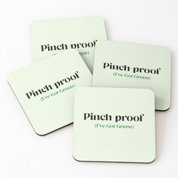 Item preview, Pinch-proof (I've Got Green) St Patrick designed and sold by Sachie's Studio.
