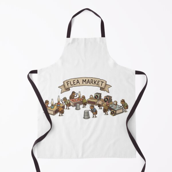 Item preview, Vintage Flea Market Pun - Cute Insects Thrifting Illustration designed and sold by Tamer ⭐⭐⭐⭐⭐.