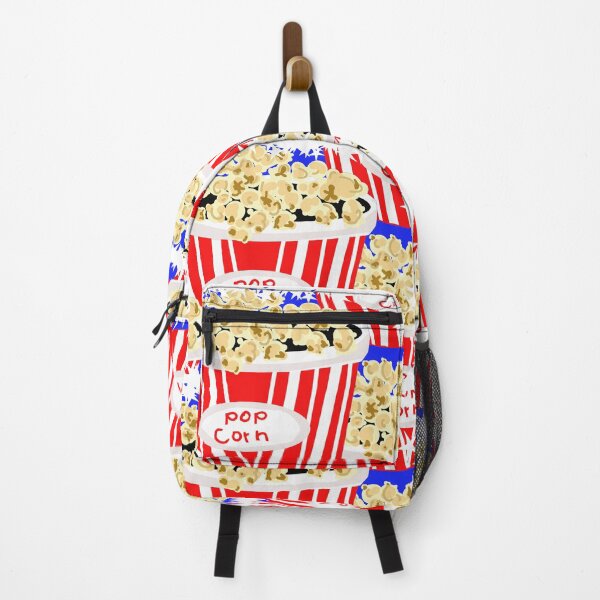 Item preview, Retro Popcorn red stripes designed and sold by ArtbyPriscilla.