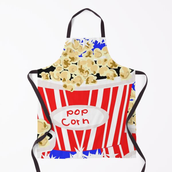 Item preview, Retro Popcorn red stripes designed and sold by ArtbyPriscilla.