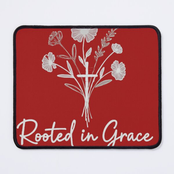 Item preview, Rooted in Grace | Minimalist Floral Christian Cross Bouquet designed and sold by RiseSpirit.