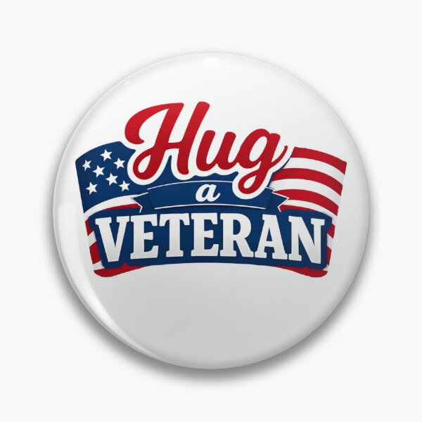Item preview, Hug a Veteran - Patriotic Design designed and sold by Myra365Art.