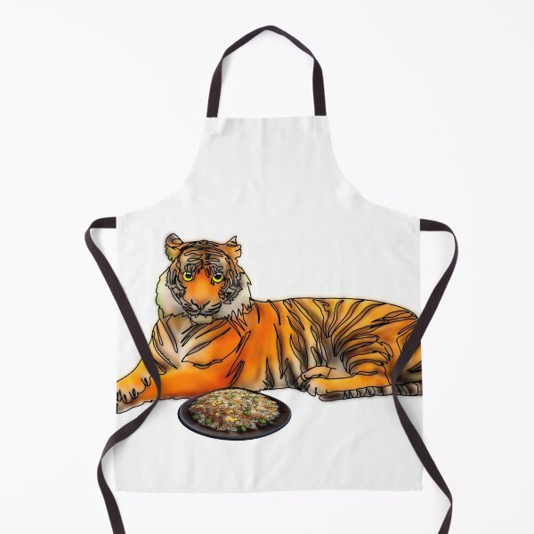 Item preview, Maple the Tiger With fried rice mukbang– Animalzandfood designed and sold by Ashley’sAnimalz.