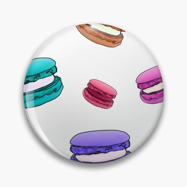 Item preview, Macarons stickers - animalzandfood designed and sold by Ashley’sAnimalz.