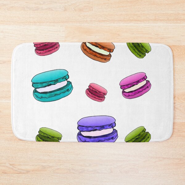 Item preview, Macarons stickers - animalzandfood designed and sold by Ashley’sAnimalz.