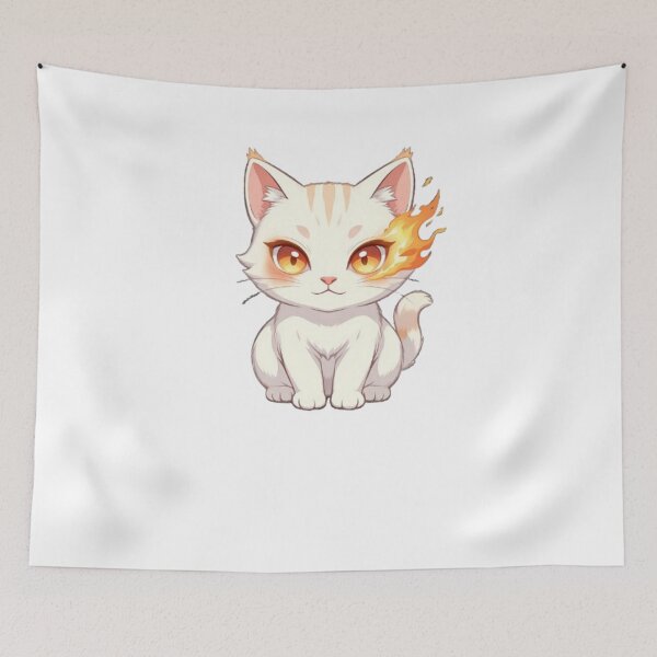 Item preview, flaming kitten designed and sold by Gokuxtreme.