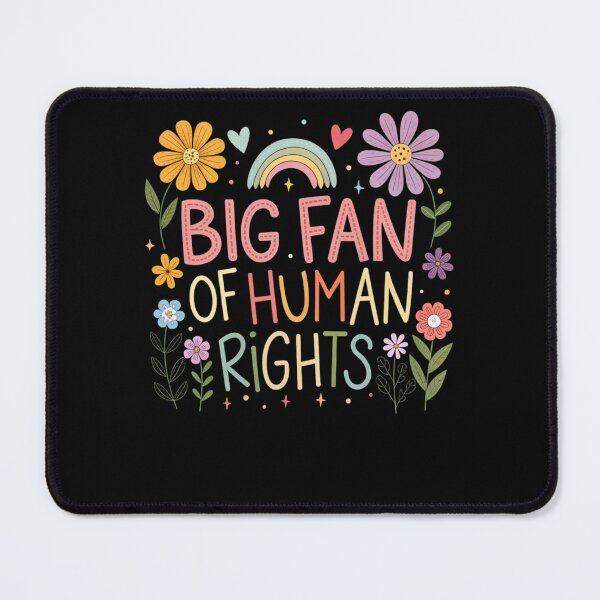 Item preview, Big Fan Of Human Rights designed and sold by krystalRomanart.
