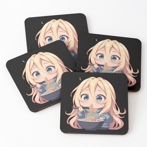 Item preview, Rachel Gardner Angels Chibi Ramen Cozy Mood designed and sold by mildaclairmo.