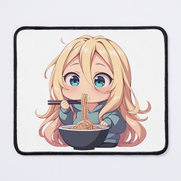 Item preview, Rachel Gardner Angels Chibi Ramen Cozy Mood designed and sold by mildaclairmo.