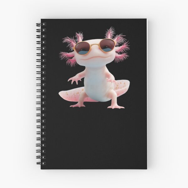 Item preview, Axolotl Wearing Sunglasses designed and sold by krystalRomanart.