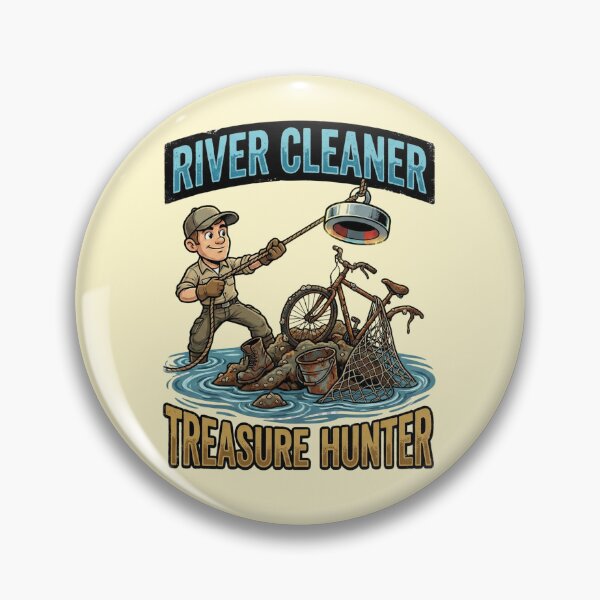 Item preview, River Cleaner Treasure Hunter Magnet Fishing designed and sold by Michalsky99.