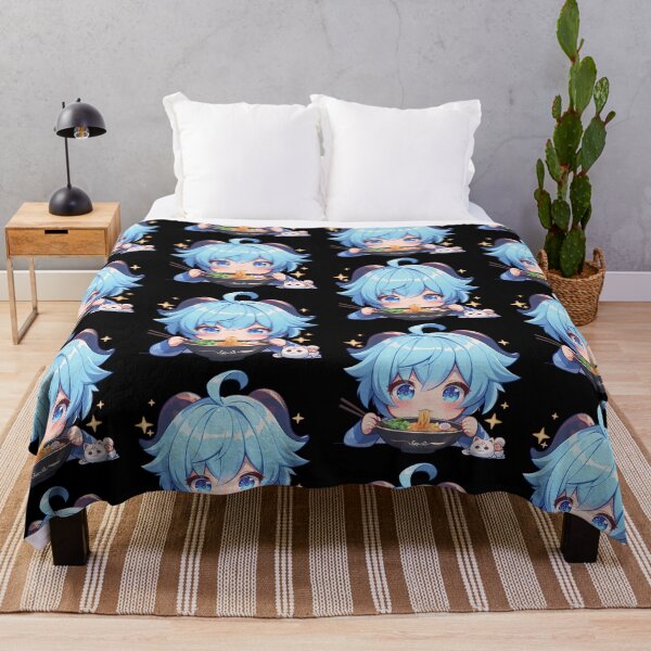 Item preview, Chongyun Genshin Impact Kawaii Chibi Ramen Cozy Bite designed and sold by mildaclairmo.