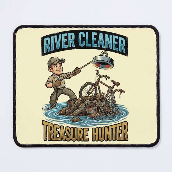 Item preview, River Cleaner Treasure Hunter Magnet Fishing designed and sold by Michalsky99.
