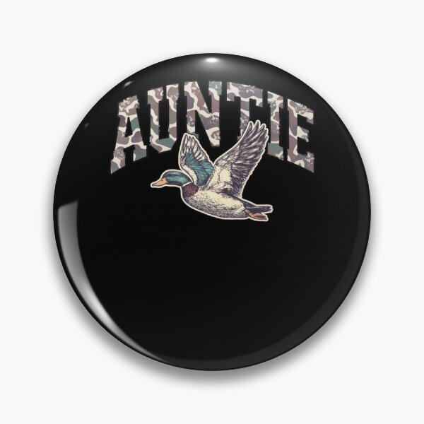 Item preview, Retro Camouflage Camo Auntie Duck designed and sold by krystalRomanart.