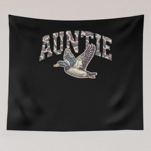 Item preview, Retro Camouflage Camo Auntie Duck designed and sold by krystalRomanart.
