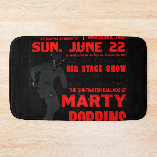 Item preview, Marty Robbins Concert Poster Classic Mockingbird Hill Pảk Sun June Gig Stage Show  designed and sold by Space75.