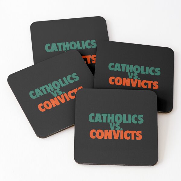 Item preview,  Catholics Vs. Convicts  1988 Football Game designed and sold by Asuvi.