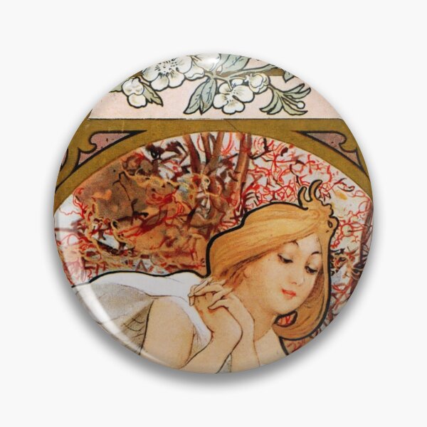 Item preview, Spring (Les Saisons, 1896) - Vintage Art Nouveau Rebirth designed and sold by stevepmp.