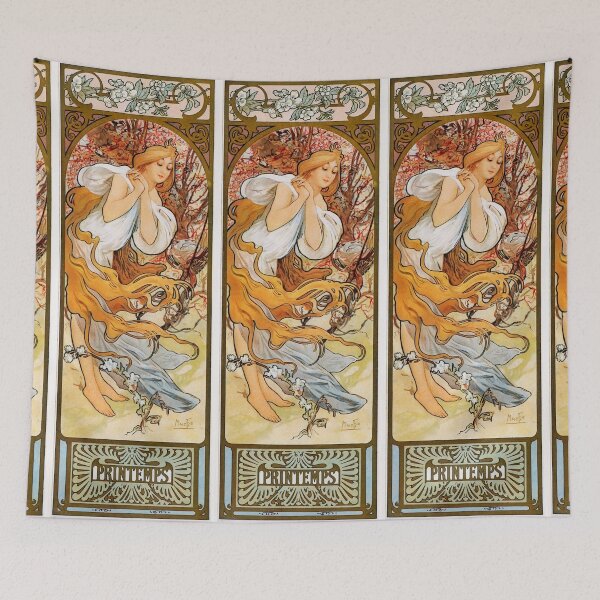 Item preview, Spring (Les Saisons, 1896) - Vintage Art Nouveau Rebirth designed and sold by stevepmp.